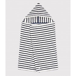 BABIES' COTTON CAPE WITH HOOD
