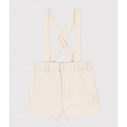 BABIES' CUTE SERGE SHORTS WITH BRACES