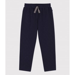 BOYS' QUILTED TUBE KNIT TROUSERS