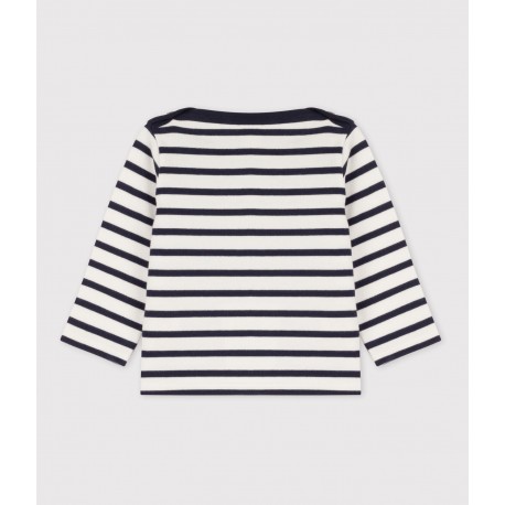 BABIES' THICK JERSEY BRETON TOP