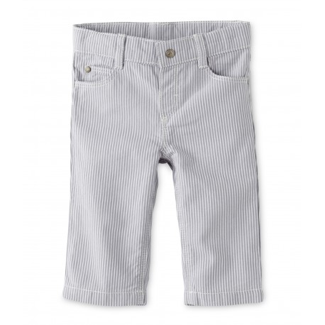 Baby boy tennis-striped pants