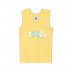 Baby boy sailor motif vest top