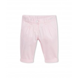 Baby girl stretch satin trousers