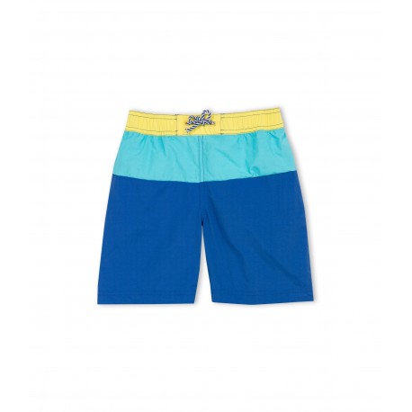 Boy’s tricolour swim shorts