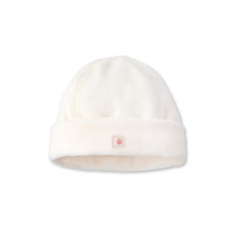 Plain velour newborn hat