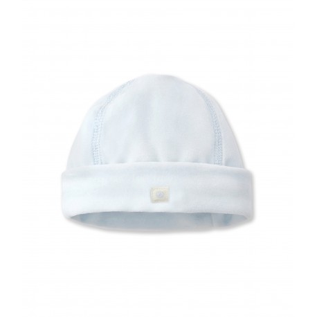 Plain velour newborn hat