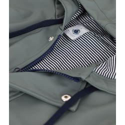 ICONIC RECYCLED FABRIC AND ORGANIC COTTON RAINCOAT