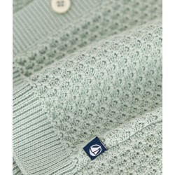BABIES KNITTED COTTON CARDIGAN