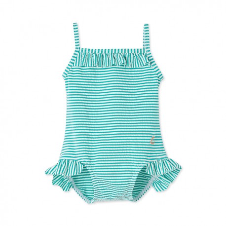 Baby girls' one-piece swimsuit