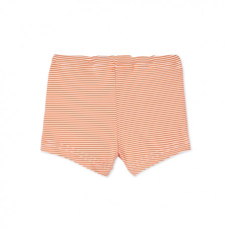 Baby boys' milleraies-striped swim trunks