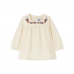 Baby girl's embroidered blouse