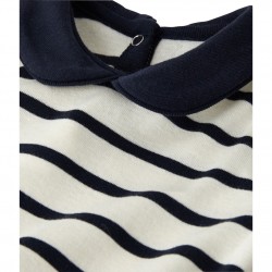 Baby girl's striped blouse