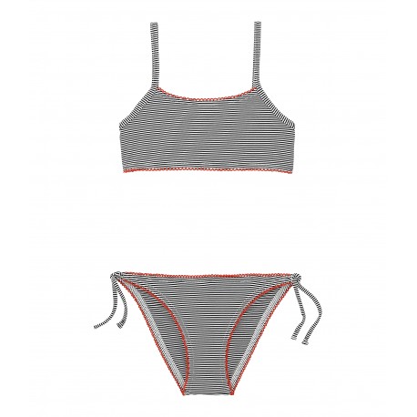 Girls' Two-Piece Swimsuit