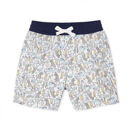 Print beach shorts for baby boys