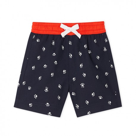 Print beach shorts for baby boys