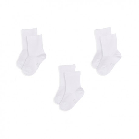 Set of 3 pairs of socks for baby boys