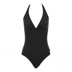 Women's One-Piece Plain Swimsuit