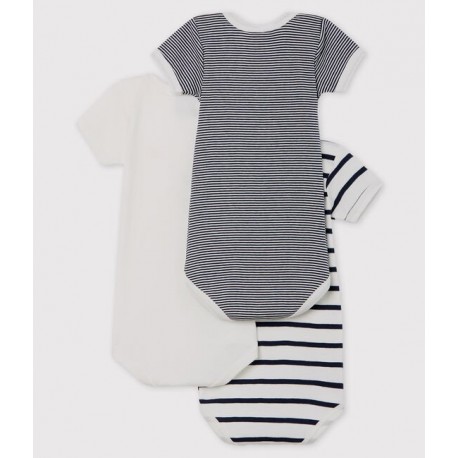 Babies' Short-Sleeved Bodysuit - 3-Piece Set