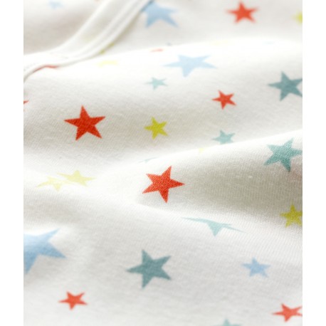 Multicoloured Starry Organic Cotton Playsuit