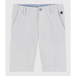 Boys' Seersucker Bermuda Shorts