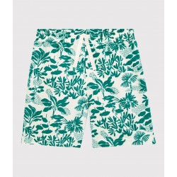 BOYS' PRINTED RECYCLED SWIMMING TRUNKS