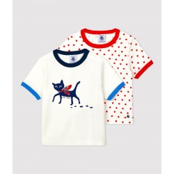 BABIES' SHORT-SLEEVED T-SHIRTS - 2-PACK